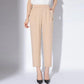 Women's Solid Color Casual Pants with Pockets