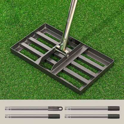 Professional Lawn Leveling Rake for Garden & Golf Course