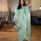 Women's Elegant Flowing Satin Long Dress