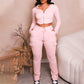 Women's Slim Fit Casual Sport 2-Piece Set