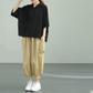Women's Retro Casual Loose Fit Ankle Pants
