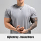 🔥Hot Sale 49% Off🔥High-quality Slim Fit Men's High Elastic Short Sleeves Workout T-Shirt