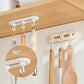 Kitchen Sliding Adhesive Hook Rack
