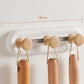 Kitchen Sliding Adhesive Hook Rack