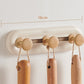 Kitchen Sliding Adhesive Hook Rack