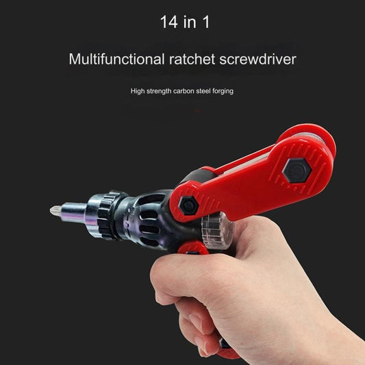 14-in-1 Multifunctional Ratchet Screwdriver Set