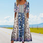 🌷Spring Hot Sale 49% OFF🍃🔥Women’s Elegant Bohemian Print Dress