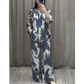 Two Piece Shirt and Trousers Set for Women