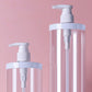 Clear Lotion Dispenser Bottle with Pump for Bathroom
