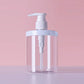 Clear Lotion Dispenser Bottle with Pump for Bathroom