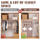 Clothes-hanging Compression Vacuum Storage Bags