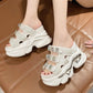 Women's Open Toe Wedge Platform Sandals