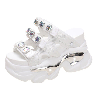 Women's Open Toe Wedge Platform Sandals