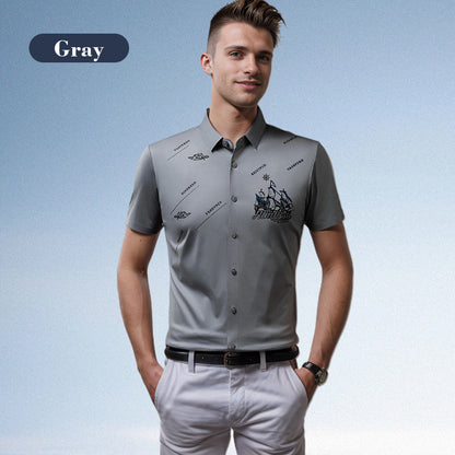 🔥Hot Sale (50% OFF)🔥Men's Business Short Sleeve Button-Down Shirt