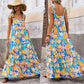 Women's Vacation Style Printed Halter Dress