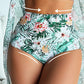 Women's 3 Piece Swimsuits with Kimono Cover Up