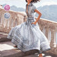 Women Vintage Printed Two Piece Set