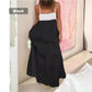 Women’s Casual Vacation Backless Cotton Sling Dress