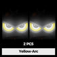 Evil Eyes Motorcycle Stickers with Self-Adhesive Backing
