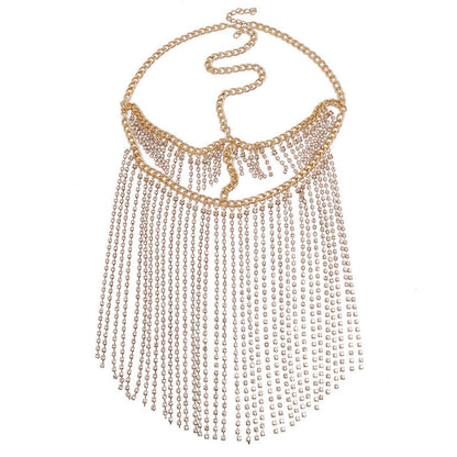 Luxury Tassel Head And Face Chain