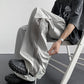 Stylish Lightweight Loose Side Zipper Mesh Trousers