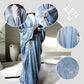 Elegant Loose Shiny Lightweight Flowy Coat