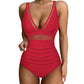 🌷 Meet Summer-50% OFF🏝️👙Mesh Tummy Control Swimsuit