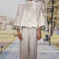 Women's 2 Piece Outfits Trendy Cotton and Linen Shirt and Pants