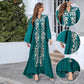Elegant Loose Dress with Refine Embroidery