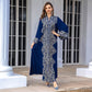 Women's Sequined Cover Ups Printed Kaftan Dress