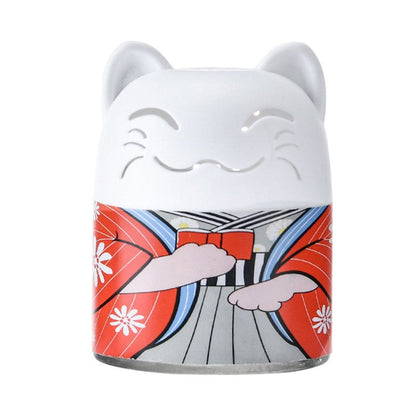 Lucky Cat Toilet Cleaner Block Bottle