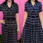Women’s Trendy Plaid Two-Piece Set Short Sleeve Top & Skirt