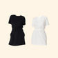 🔥Buy 2 Also save £10🔥Casual Elastic-Waist T-Shirt Dress👗