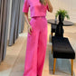 Temperament Solid Color Causal Suit