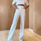 Temperament Solid Color Causal Suit