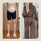 Women's Casual Long Sleeve Shirt and Loose Pants 2 Piece Set