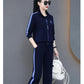 Women's Casual Zip Up Sweatsuit Set
