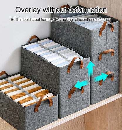 ⏰Last day 50% OFF🔥Foldable Closet Storage Box
