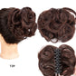 Claw Clip Wig for Natural Hair Bun