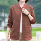 Comfortable Loose Fit Polka Dot Jacket