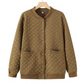Comfortable Loose Fit Polka Dot Jacket