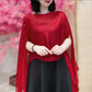 Women's Versatile Multi-Way Sheer Shawl Blouse