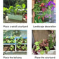 Rectangular Lazy Plastic Flower Pot, Suitable For Home Balcony