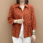 Women’s Autumn Casual Polka Dot Lapel Shirt