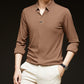 Comfortable Men's Solid Color Long Sleeve Shirt