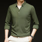 Comfortable Men's Solid Color Long Sleeve Shirt
