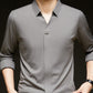 Comfortable Men's Solid Color Long Sleeve Shirt