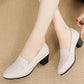 Women's Soft Closed Toe Medium Heel Shoes