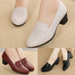 Women's Soft Closed Toe Medium Heel Shoes
