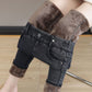 🔥HOT SALE 50% OFF💕Women's High Waist Slim Stretch Warm Skinny Jeans